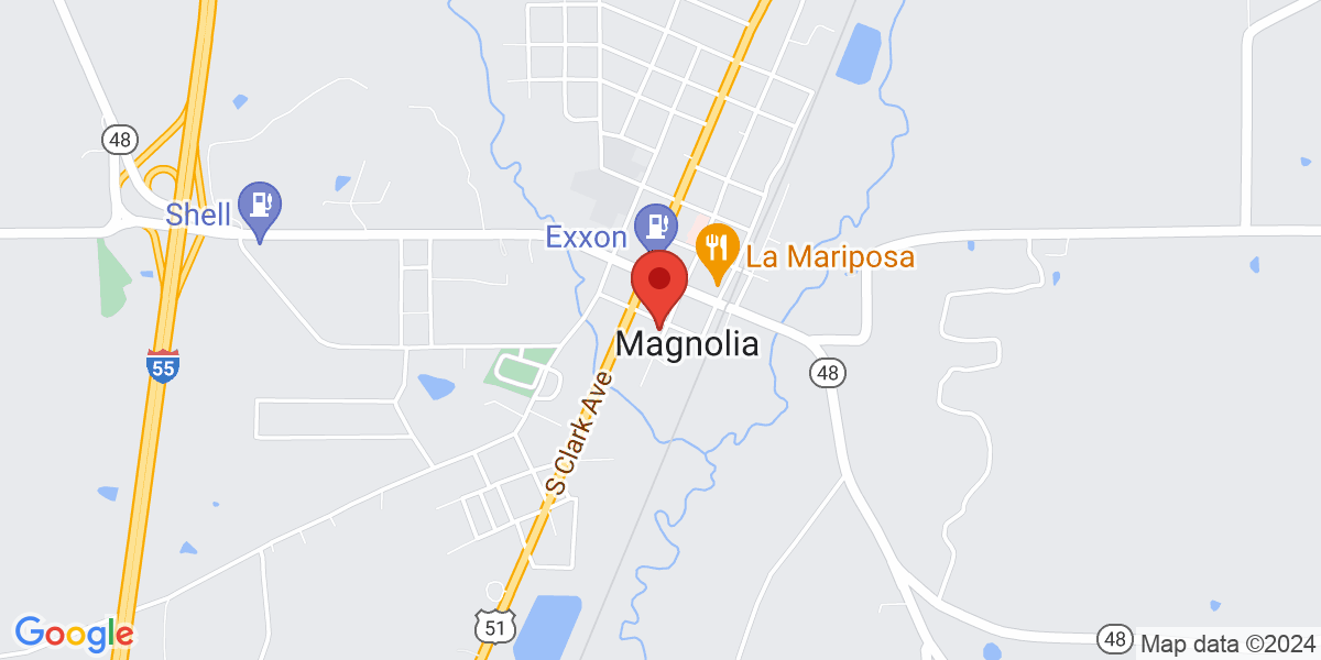 Map of Magnolia Public Library