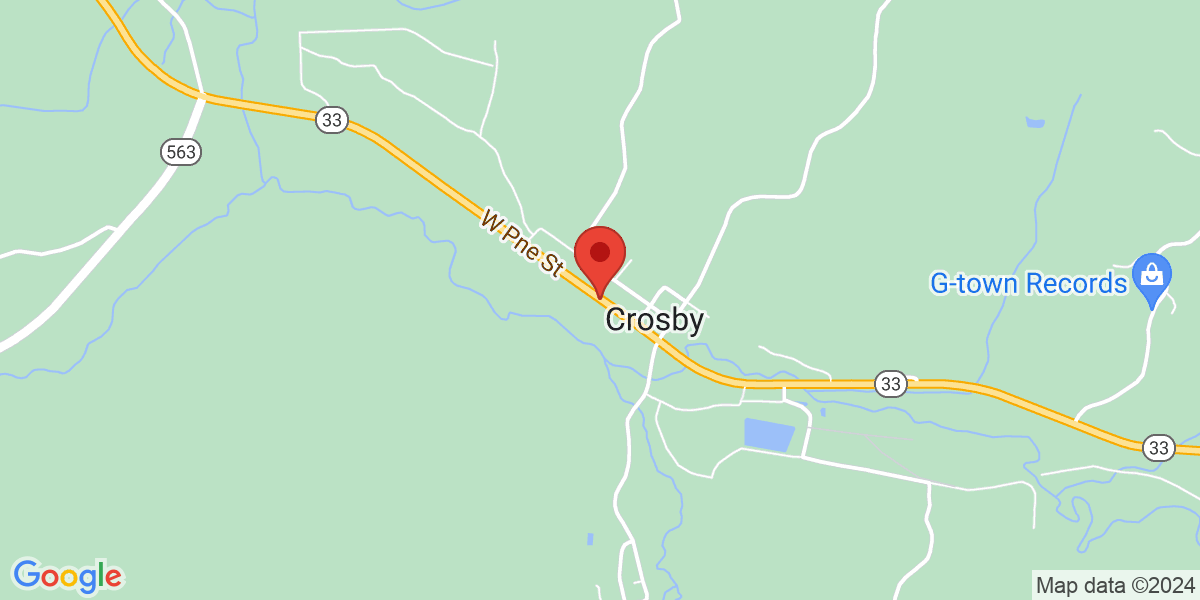 Map of Crosby Public Library