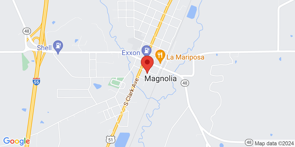 Map of Magnolia Public Library